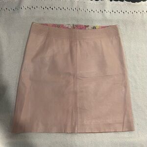Rudsak Pink leather Skirt size 5